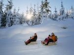 Beleuchtete Rodelbahn in RadstadtZoom ->